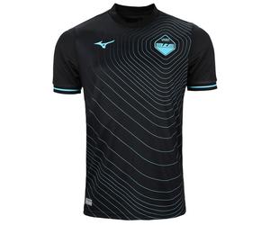 Lazio Roma Mizuno Uomini Serie A Maglia Da Trasferta Jersey Nera