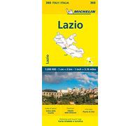 Lazio: Straßen- und Tourismuskarte 1:200.000: 360