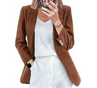 LAZIRO Autunno E Inverno Signore Nuovo Cardigan Di Velluto A Coste Temperamento Sottile Colore Solido Abito Casual Collare Giacca Professionale Piccolo Vestito