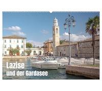 Lazise und der Gardasee (Wandkalender 2026 DIN A2 quer), CALVENDO Monatskalender: Romantische Hafenstadt in der Provinz Verona