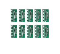 Lazmin112 10Pcs 1.27MM 2.0MM 2.54MM Placca per Scheda 8PIN per Moduli Wireless