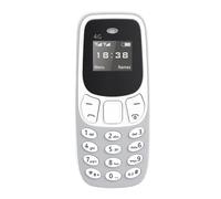 Lazmin112 4G Telefono a Conchiglia Sbloccato, Doppio Slot per Scheda SIM con Tasto SOS e Altoparlante per Anziani e Bambini, Mini Telefono Cellulare Portatile con Riproduzione MP3 e Spazio (GREY)