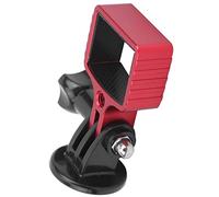 Lazmin112 Adattatore di Espansione per Fotocamera Portatile Staffa Versatile in Lega di Alluminio per 2 con Design Antiscivolo per Treppiedi e Bastoncini per Selfie (rosso)