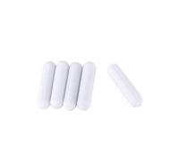 Lazmin112 Agitatore Magnetico, 5 Pezzi di Tipo C in PTFE di Bianco Agitatore Laboratorio Agitatore Laboratorio per pulci Spinner per Miscelatore Magnetico(C7*30mm)