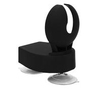 Lazmin112 Altoparlante Bluetooth Porta Bicchiere di Vino, Driver Dinamico da 52 Mm, Uscita 3 W con 2 Ventose, Altoparlante Wireless Bluetooth 5.3 per Telefoni, modalità Musica da Gioco (BLACK)