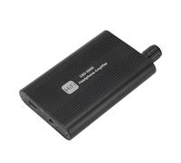 Lazmin112 Amplificatore per Cuffie Portatile, Amplificatore per Auricolari da 16-300 Ω con Interruttore di Guadagno a 2 Stadi, Amplificatore per Cuffie con Uscita Ingresso AUX da 3,5 Mm