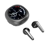 Lazmin112 Auricolari Con Traduzione Ai In Tempo Reale, 133 Lingue, 3 In 1 Auricolari Di Traduzione, 300mah Custodia Ricarica, Con App, 5-6 Ore Riproduzione, Per Viaggi/Lavoro/Studio (grigio scuro)