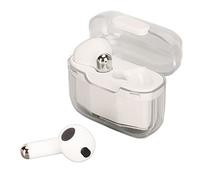 Lazmin112 Auricolari Tradutture, Cuffia per Traduzione, 144 Lingue Auricolare per Traduttore di LinguA Vocale Istantaneo, Supporto Riproduzione Binaurale Monofonica, per Viaggi d'Affari (WHITE)