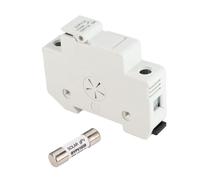 Lazmin112 Baomain Solare Pv Fusibile Supporto 2 32 Amp 1000vdc Ur Ce Elencato, 10x38 Mm, 35 Mm di Binario DIN per Il di Generazione di ENERGIA FOTOVOLTAICA
