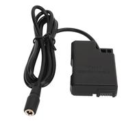 Lazmin112 Batteria Fitttizia per Fotocamera, Kit Accoppiatore Cc en -el14, con Adattatore di Alimentazione Tipo C, Protezione di Sicurezza, per Fotocamera D5600 D3300 D3500 D5100 D5500 D3100