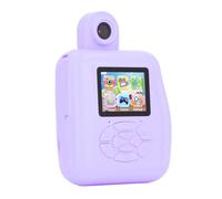 Lazmin112 Camera Stampata per Bambini, Musica da 12 MP Musica da 2 Pollici 1080p 1000MAH per il Viaggio per Tutti i Giorni (PURPLE)