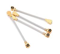 Lazmin112 Cavo di Prolunga IPEX da 4 Pezzi Cavo Adattatore di Connessione a 4 Cavi Cavo di Prolunga IPEX da 3 Cm Femmina a Femmina