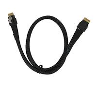 Lazmin112 Cavo SAS, Cavo Micro SATA per velocità di Trasmissione Dati 12 Gbps, Cavo Dati Sottile Contattore Placcato in Oro, per HDD Telaio Desktop (1 m / 3,3 Piedi)