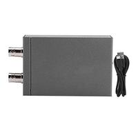 Lazmin112 Convertitore da Mini SDI a HDMI, Adattatore per connettore HD/3G-SDI Supporto Adattatore per segnali di Uscita a Loop Locale 1080P