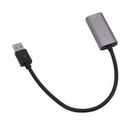 Lazmin112 Convertitore di Interfaccia Multimediale da USB 3.0 a HD Connessione Perfetta Al Display 1080P 60Hz per Progetti o Giochi, Design Sottile, 1 unità