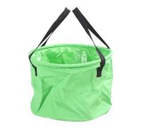 Lazmin112 Cucite Contenitore Pala, Coniglio di Pesce e Protezione delle Perdite 20L Abrasione Portatile con Sacco per Lavare l'auto (Green)