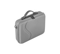 Lazmin112 Custodia per Fotocamera, Borsa Rigida in Pelle PU di Alta qualità con Divisore a Molla e Tasca in Rete, per Fotocamere DSLR SLR Mirrorless e Sport All'aria Aperta