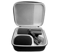 Lazmin112 Custodia per Microfono Wireless, Custodia Rigida per Trasporto, Custodia Esterna Rigida per Microfono Portatile in EVA, per Microfono SM7B MV7 MV7X e Treppiede