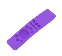 Lazmin112 Custodia Protettiva Antiurto in Silicone per Telecomando Smart TV, Copertura Lavabile per Bambini e Animali Domestici, Installazione Semplice per Telecomando 01259E 1259B 1312A (PURPLE)