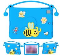 Lazmin112 Custodia Protettiva in EVA, Copertura Antiurto per 10.2 Air 3 Pro 10.5 con Supporto Integrato, per Imparare a Guardare Video (BLUE)