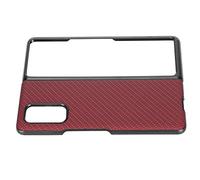 Lazmin112 Custodia Protettiva MIX FOLD Design Leggero in Fibra di Carbonio Sicurezza Completa del Telefono per le attività Quotidiane 1,2 Once (rosso)