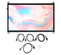 Lazmin112 Display Touchscreen da 10,1 Pollici, Touch Screen Capacitivo IPS Ad Alta sensibilità, USB Plug and Play, per PC, TV Box, Switch