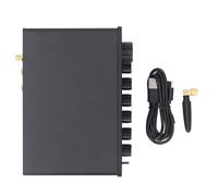 Lazmin112 Equalizzatore Audio a 5 Bande Preamplificatore EQ Bluetooth Professionale per Stereo Domestico in Lega di Alluminio