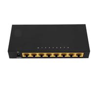 Lazmin112 Ethernet Switch, Splitter Ethernet da 10/100mbit/s a 8 Porte per Le Scuole (Spina Europea)