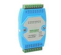 Lazmin112 Hub RS485 di Livello Industriale, 8 Porte, Supporta da 300 a 460.800 BPS, Isolamento Optoelettronico, Installazione Semplice, Ideale per Acquisizione Dati eIoT