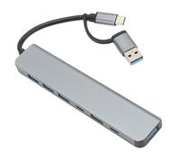 Lazmin112 Hub USB C PER, ADATTAtore 7 in 2 Con Alimentazione DA 100 W, 4K, Porte Dati USB A, Letture SD/MicroSD