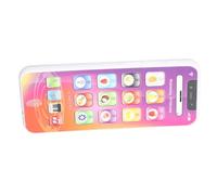 Lazmin112 I Bambini Imparano a Giocare a Giocattoli Giocano al Cellulare, Dimensioni Perfette di Bordi Arrotondati Touchscreen I Bambini Imparano la Luce a LED a LED di Cellulare Mobile per (Purple)