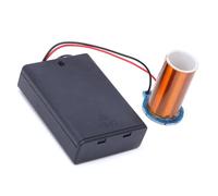 Lazmin112 Kit Mini Bobina di Fai-Te, Alimentazione A BATTARIA Senza Accensione Remota AD, Alta EMICINZA, Sicuro E Facele Installar, per Esperimenti Studenteschi (Prodotto finito)