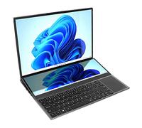Lazmin112 Laptop a Doppio Schermo, Display Principale da 16 Pollici e Ausiliario da 14 Pollici, per Processore I7, 16 GB 1 TB, Supporto per Schede Grafiche Doppie, da Gioco