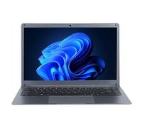 Lazmin112 Laptop da 14,1 Pollici, Computer Portatile Portatile con CPU N3350, DDR3 da 6 GB, SSD da 1 TB, Anti Luce Blu, BT4.2, Laptop da Gioco per 10 Pro (Spina europea)