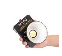 Lazmin112 Luce Video LED da 100 W, Luce da Studio Ad Alta luminosità da 40000 Lux con 9 modalità Scena, Temperatura Colore Regolabile da 2800 K a 6800 K per Fotografia, Registrazione