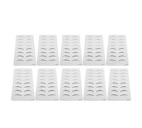 Lazmin112 Microblading Tattoo Pratica Skin, 10pcs a Doppio Lato Aderente -Tattoo Pratica Skin Silicone Stazione Colorare Perfetta Facile Usare per il Salone di Tatuaggi (Stile 01)