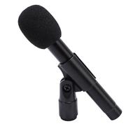 Lazmin112 Microfono a Condensatore Professionale, Testina Sonora con Diaframma Placcato Oro XLR con, Ampia Risposta in Frequenza 20Hz 20kHz per Registrazione in Studio