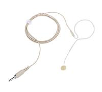 Lazmin112 Microfono a Cuffia Singola con da 3,5 mm, Microfono a condensatore per Cuffie Microfono a condensatore a Vite per Karaoke