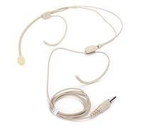 Lazmin112 Microfono da 3,5 mm con Spina Maschio a Vite, Auricolare Professionale con Gancio per Auricolare e microfoni biauricolari per trasmettitore da Cintura