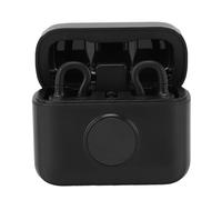 Lazmin112 Microfono Lavalier Wireless con Cancellazione del Rumore, Microfono da Bavero Wireless Durevole 2.4G per la Registrazione Video in Streaming Live, con Cancellazione Attiva del Rumore per