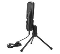 Lazmin112 Microfono USB Per PC Gaming, Microfono A Condensatore RGB Con Supporto A Treppiede, Riduzione Del Rumore, Plug And Play Per Registrazioni, Podcasting, Streaming