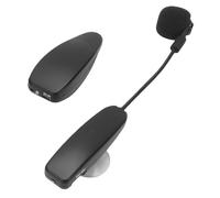 Lazmin112 Microfono Wireless per Chitarra, Audio HD 2.4G con Ripresa a 360° e Riduzione del Rumore, Portata di 30 M e Batteria da 6 Ore, con Nucleo in Metallo e Ventosa, per Performance