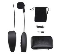 Lazmin112 Microfono Wireless UHF per Strumenti Musicali, Ripresa a 360° con Riduzione del Rumore, Ideale per Violino, Chitarra, Violoncello e Performance Sul Palco, Trasmissione a Lunga