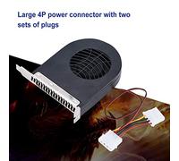 Lazmin112 Mini PCI Slot Slot Blower Custodia CPU Ventola Di Raffreddament CC, Compatta, Flusso D'Aria Elenato, Facele da Installar, Migliara le Prestazione, Evita il SurriscaldentMo
