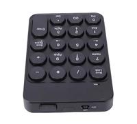 Lazmin112 Mini Tastierino Numerico, 19 Tasti, Wireless Bluetooth 5.1, con Tasti Rotondi e Design Ergonomico, per PC, Laptop e contabilità finanziaria.