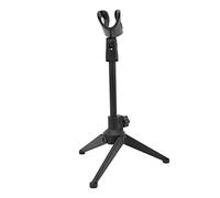 Lazmin112 Mini Treppiede da Tavol Portatile Con Support per Microfono Regolabile Con Support per Clamp/Holder per Microfono Rimovibile per Conferenza e Trasmissioni in DiRetta