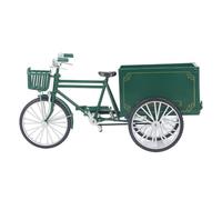 Lazmin112 Modello di Biciclette di Truppe, Accessori per Scaffali Ornamenti VINTAGE REAListica -Terta -Lina Modello STORAGIO FUNZIONE DEI DECIVI DEL METAL (GREEN)