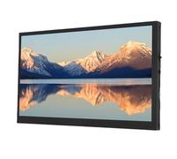 Lazmin112 Monitor Portatile Touchscreen, Display Capacitivo a 5 Punti 10,1 Pollici, Per Raspi 4/3, 1024x600, Angolo Di Visione 170°, Rapporto Di Contrasto 800:1, Per Pc, Laptop, Tv