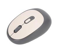 Lazmin112 Mouse Senza Fili, Mouse Senza Fili 2.4G + BT con Ricevitore USB, 800 1600 2400 3 DPI Regolabili, Mouse per Computer per Wins 11 10 8 7 2003 2000 XP, per OS X10.4 (GREY)
