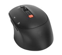Lazmin112 Mouse Vocale Intelligente AI, 5.0 Wireless con 6 Pulsanti per Scrittura Intelligente e Digitazione Vocale, Traduzione in Tempo Reale, Traduzione OCR (BLACK)